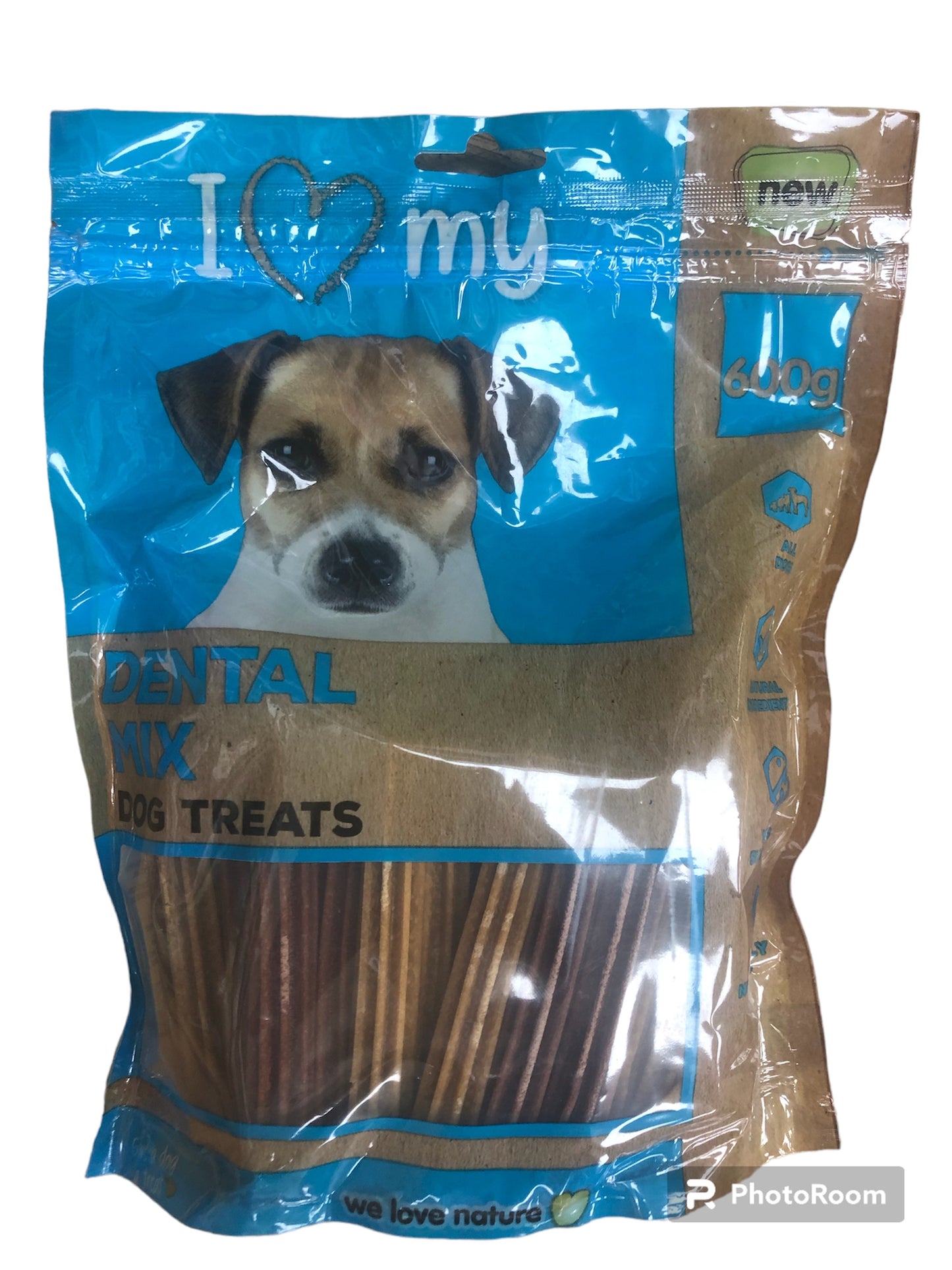I ❤️ my dental mix dog treats 600g
