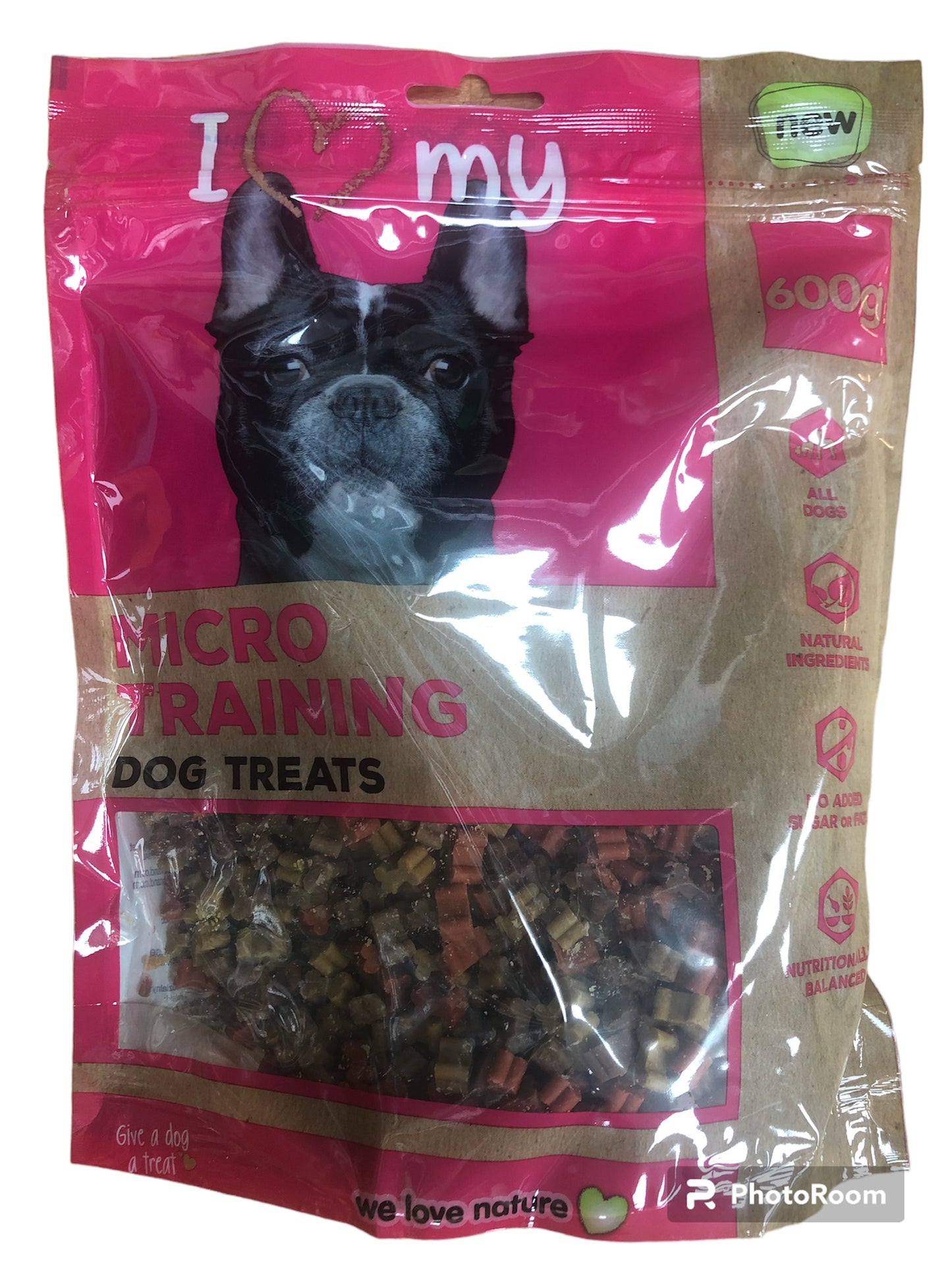 Micro training dog treats 600g