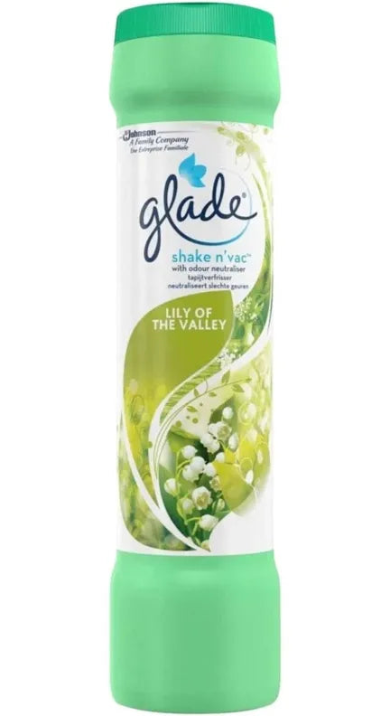 Glade Shake & Vac Carpet Freshener Lily of the Valley 500g
