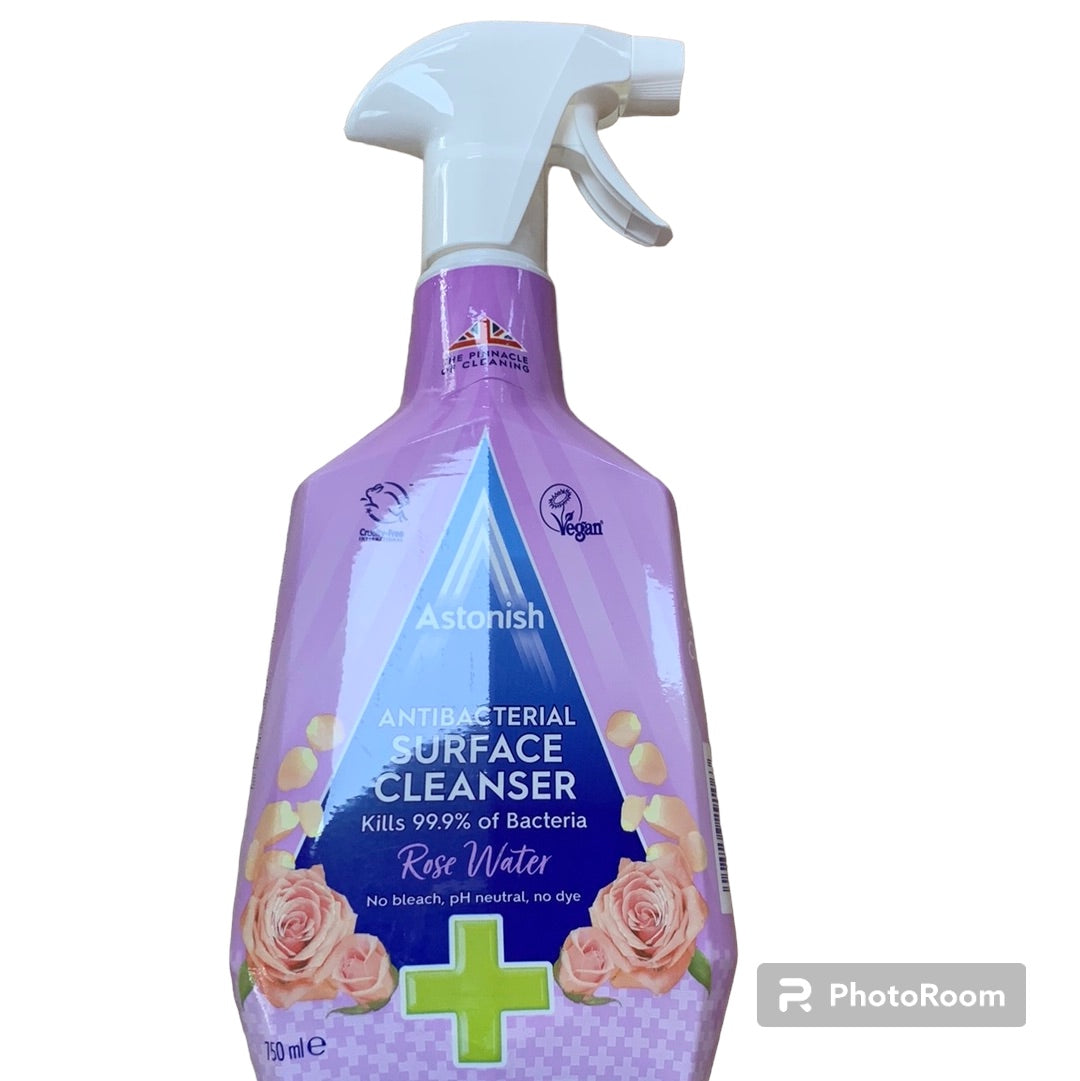 Astonish surface cleanser rose water