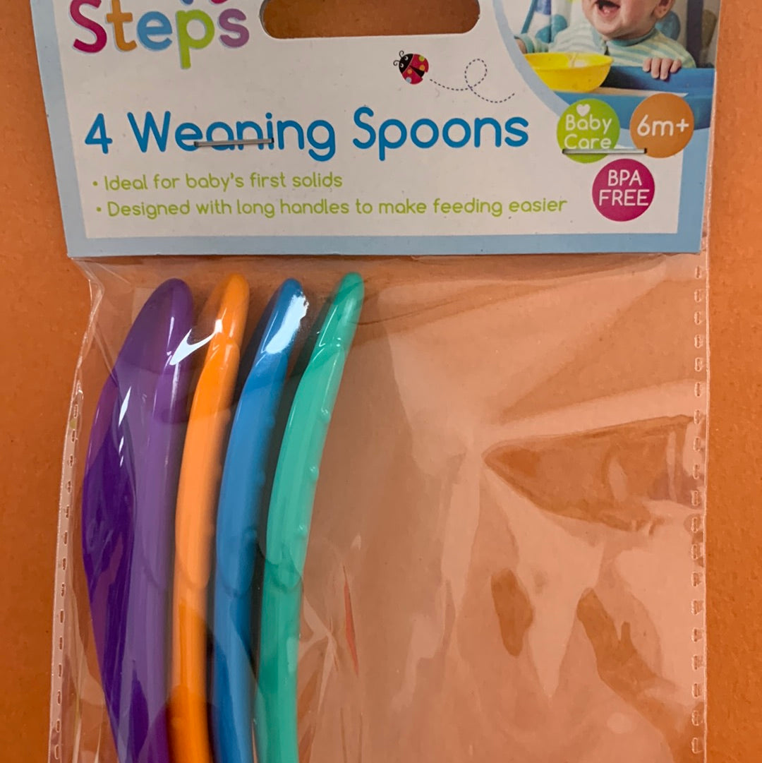 First steps 4 weaning spoons
