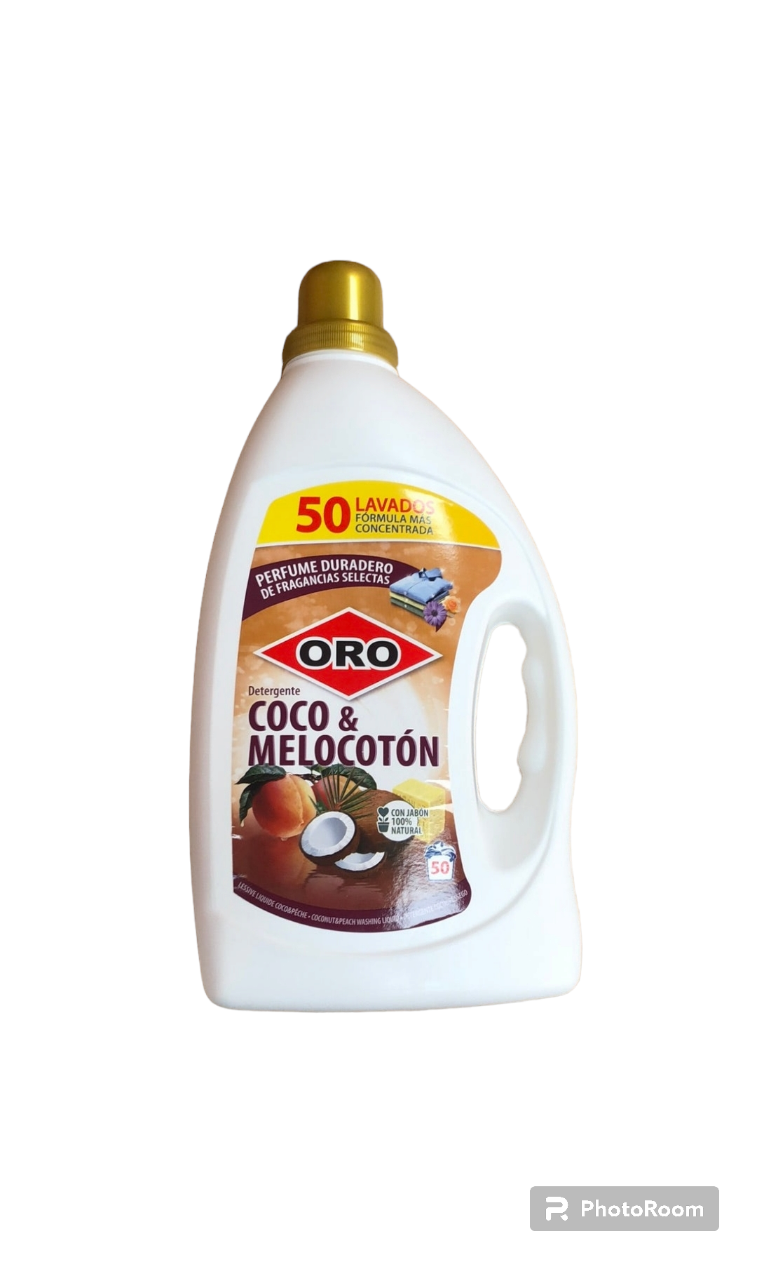 Oro Spanish coconut and peach washing detergent 50 Wash