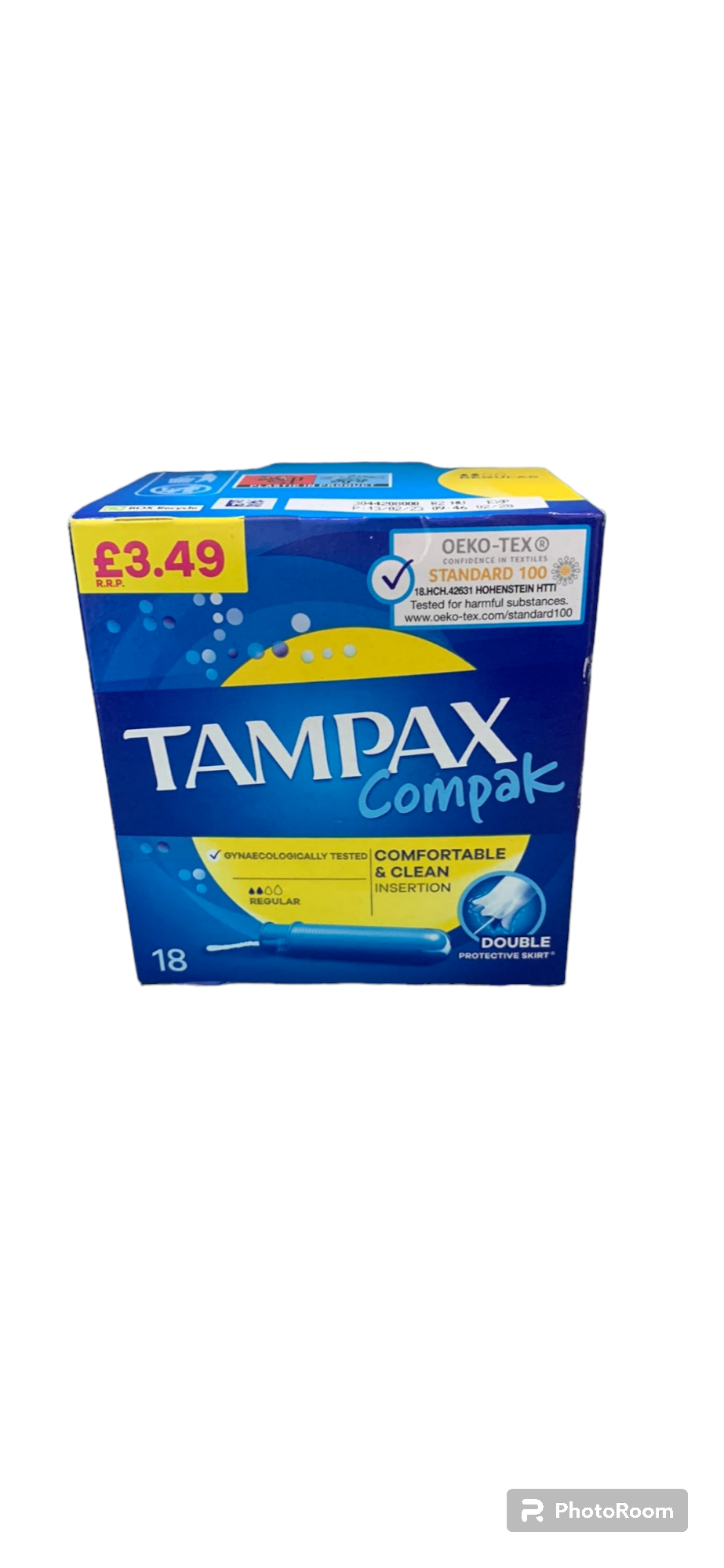 Tampax compak- Regular 18pk