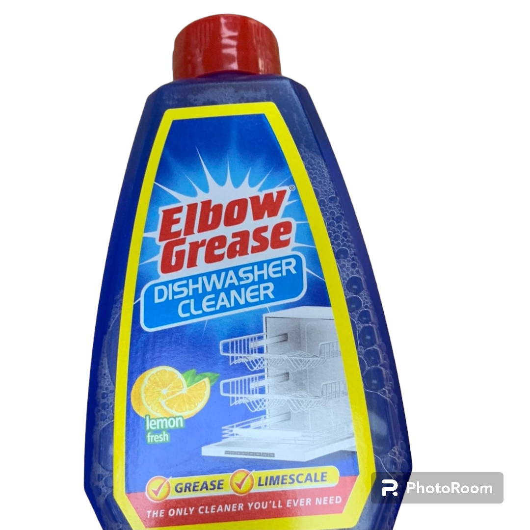 Elbow grease dishwasher cleaner