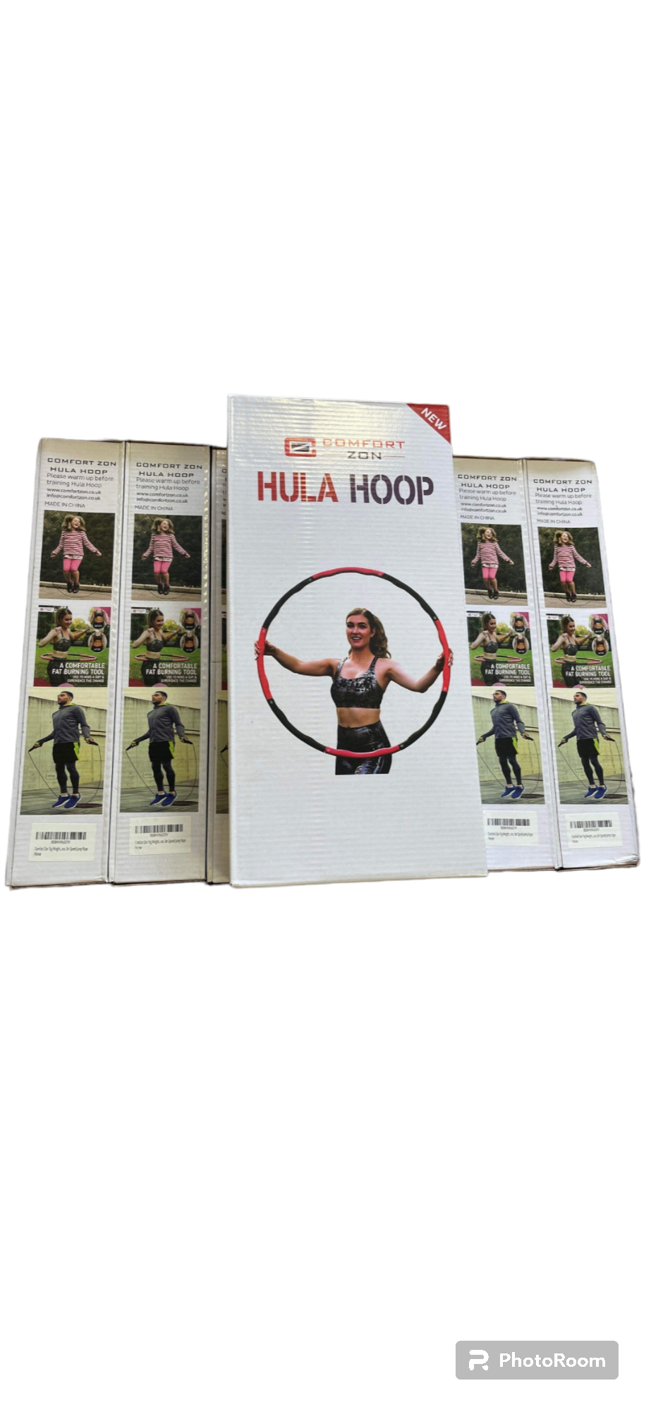 Professional weighted hoop and skipping rope.