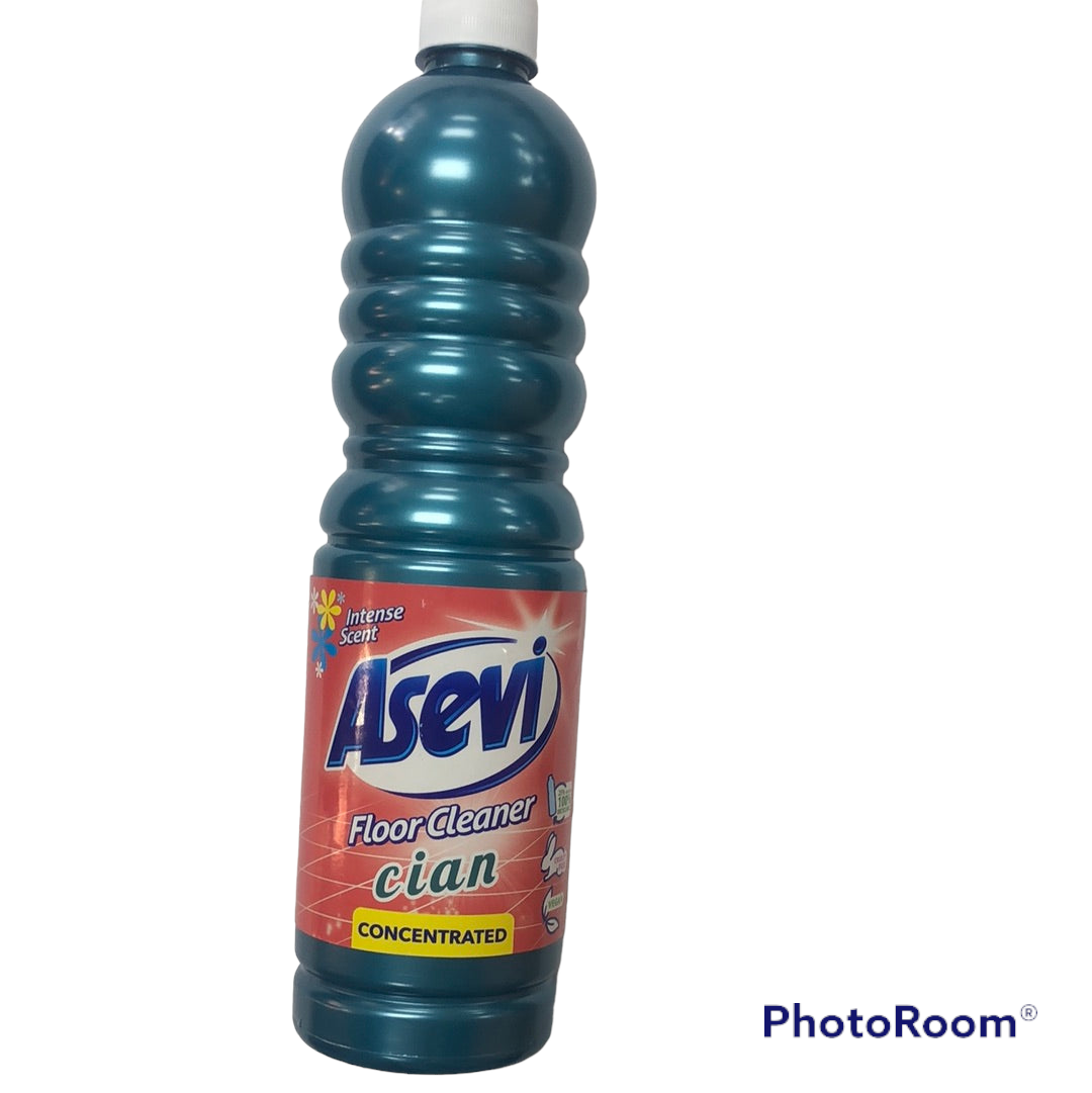 Asevi Floor Cleaner Concentrated - 1L - Blue Cian