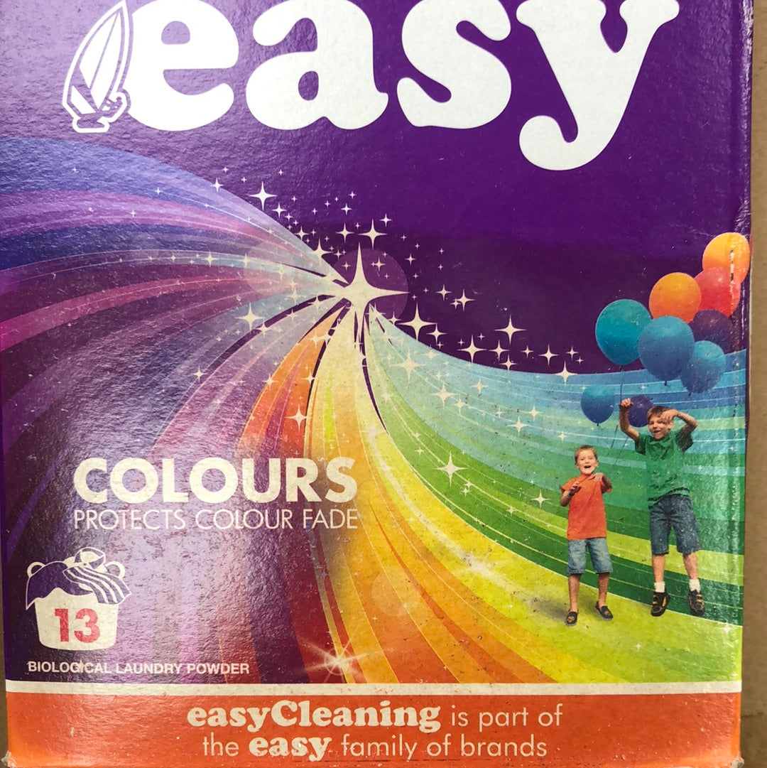 Easy colours protect 13 wash laundry detergent power