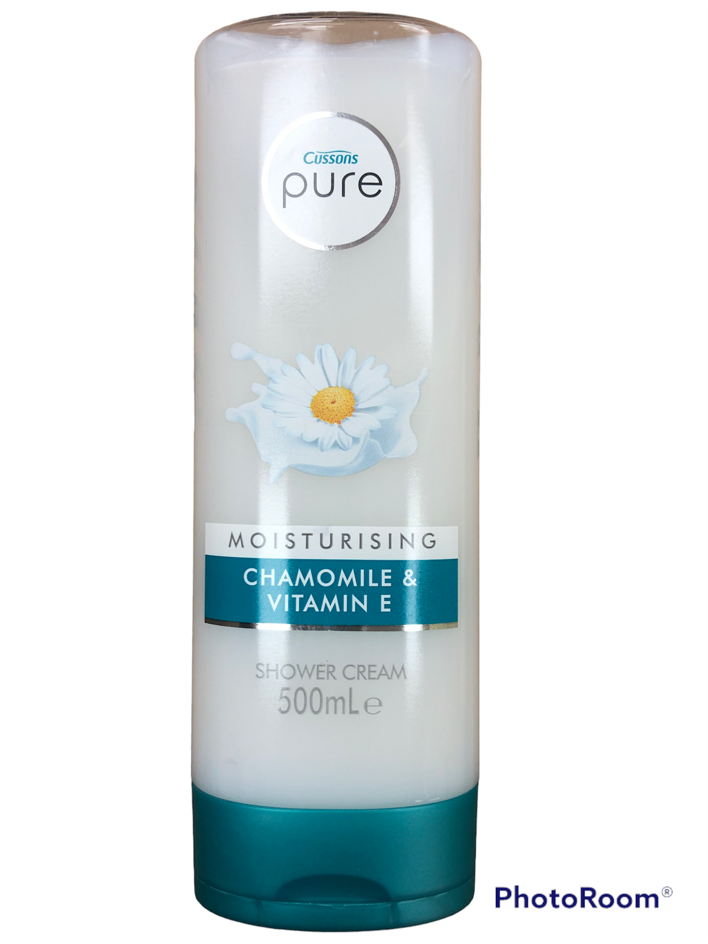 Cussons pure chamomile and vitamin E moisturising shower cream 500ml